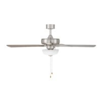 Designers Fountain FP-GLT52B30-BN Gallant 52" 3-Light Indoor/Covered Outdoor Ceiling Fan Brushed Nickel