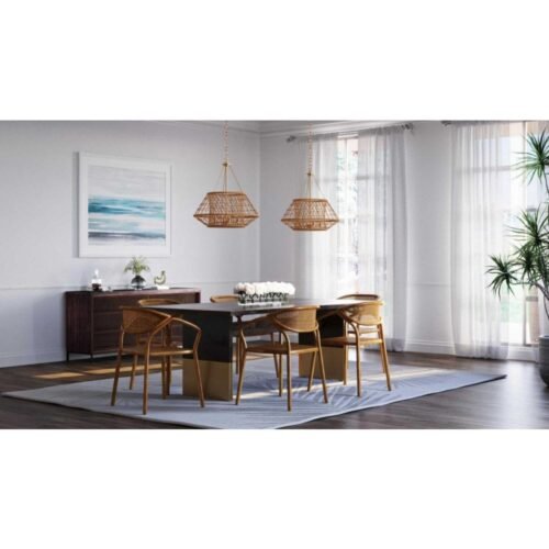 Progress Lighting - P400323-163 - Laila - 4 Light Chandelier In Coastal Style-23.62 Inches Tall and 22.37 Inches Wide - Image 8