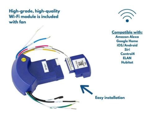 Progress Lighting - P250059-179-30 - Vernal - 60 Inch 5 Blade Ceiling Fan with Light Kit - Image 12