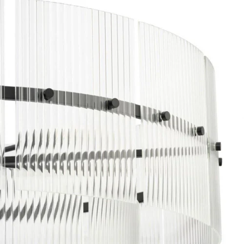 Progress Lighting - P400390-31M - Seville - 9 Light Matte Black Contemporary Chandelier - Image 8