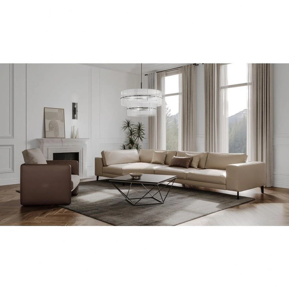 Progress Lighting - P400390-31M - Seville - 9 Light Matte Black Contemporary Chandelier - Image 3