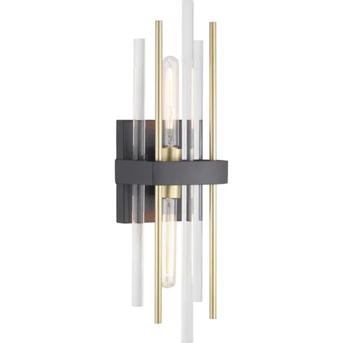 Progress Lighting - P710063-031 - Orrizo - Wall Sconces Light - 2 Light in Luxe and Modern style