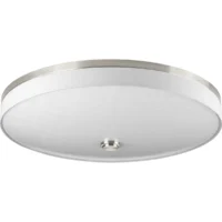 Progress Lighting - P3612-0930K9 - Weaver LED - Close-to-Ceiling Light - 3 Light - Drum Shade in Transitional style