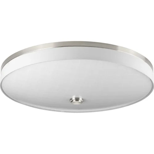 Progress Lighting - P3612-0930K9 - Weaver LED - Close-to-Ceiling Light - 3 Light - Drum Shade in Transitional style
