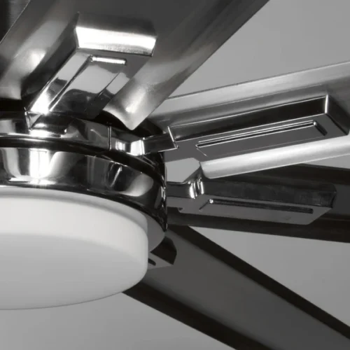 Progress Lighting - P2550-0930K - Vast - Wide - Ceiling Fan 72" - 1 Light - Handheld Remote Brushed Nickel - Image 8