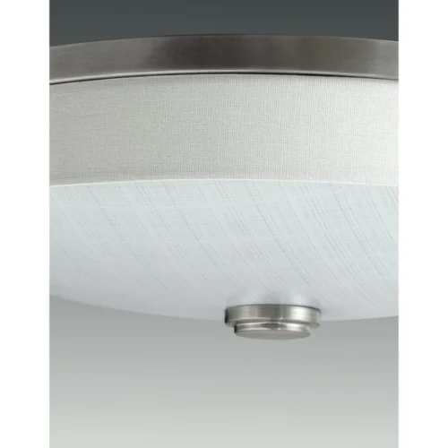 Progress Lighting - P3612-0930K9 - Weaver LED - Close-to-Ceiling Light - 3 Light - Drum Shade in Transitional style - Image 2
