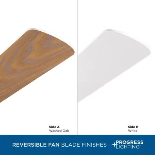 Progress Lighting P2501-30 AirPro Collection Builder 52" 5-Blade Ceiling Fan white - Image 10