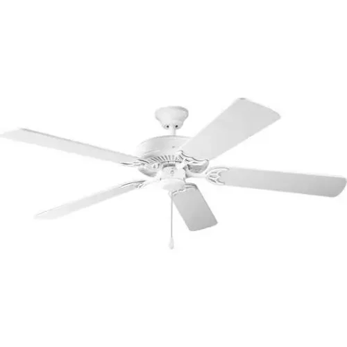 Progress Lighting P2501-30 AirPro Collection Builder 52" 5-Blade Ceiling Fan white - Image 2