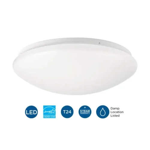 Progress Lighting P730006-030-30 One-Light 13-1/2" Cloud LED Flush Mount - Image 3