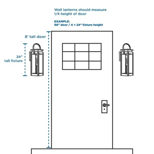 Progress Lighting P5607-31 Flat Glass Lantern One-Light Wall Lantern Black - Image 4