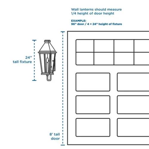 Progress Lighting P5607-31 Flat Glass Lantern One-Light Wall Lantern Black - Image 5