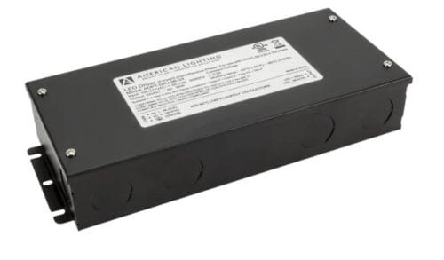 American lighting ADPT-DRJ-96-24 Adaptive Driver with Enclosed Leads and Knockouts 96 Watts 24V DC