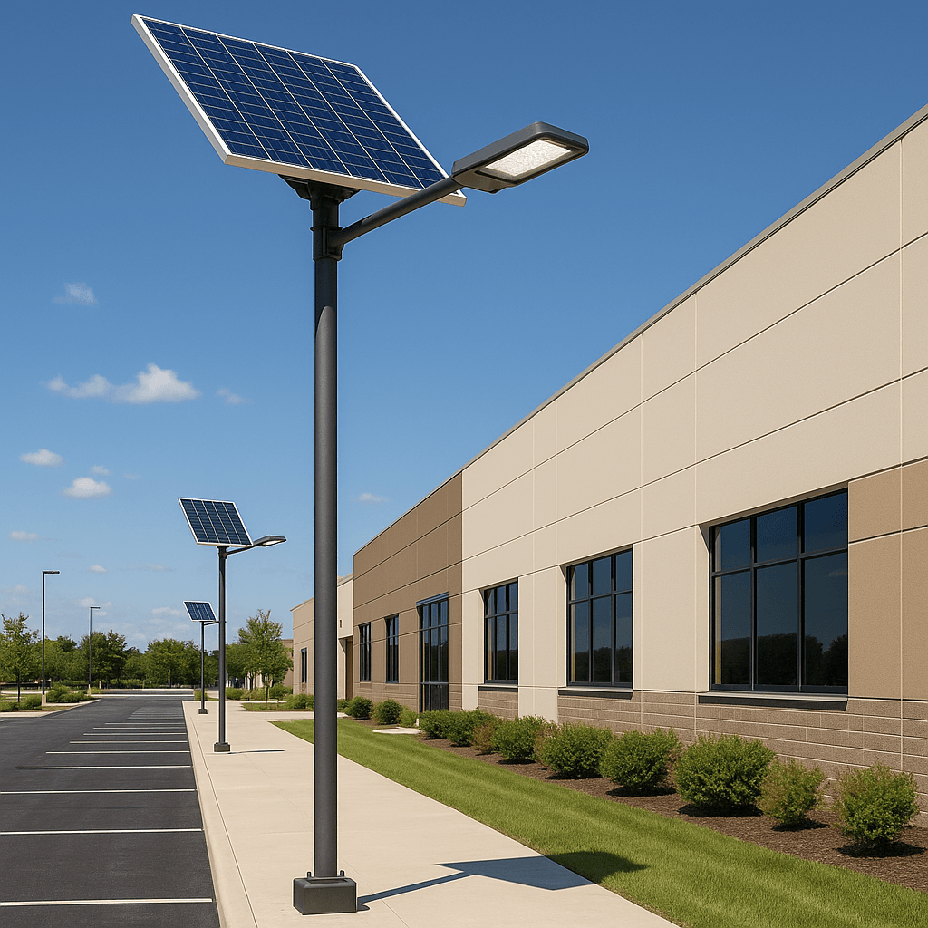 Solar Lighting for Commercial Projects: What to Know Before You Specify