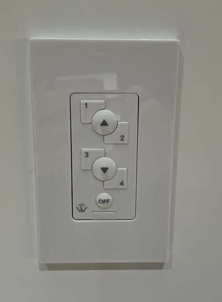 Scene keypad control