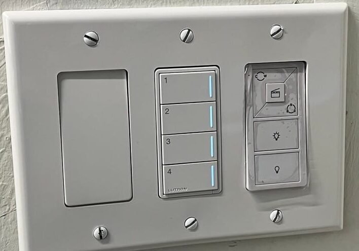 Dimmer and switch bank